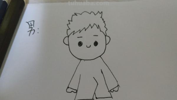 宝宝怎么画简笔画图片 简笔画宝宝游泳的画法？