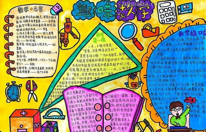 数学手抄报的手抄报怎么写 简单数学手抄报？