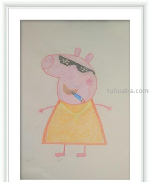 彩铅画怎么画小猪佩奇 小猪佩奇画画教程？
