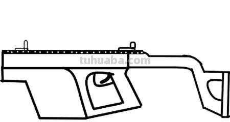 彩铅画的科技枪怎么画 绝地求生Vector冲锋枪怎么画？