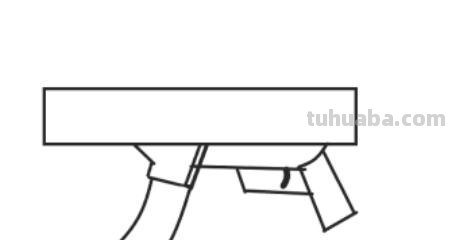 彩铅画的科技枪怎么画 绝地求生Vector冲锋枪怎么画？