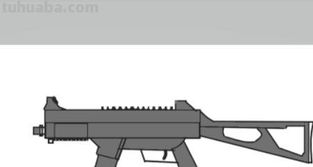 彩铅画的科技枪怎么画 绝地求生Vector冲锋枪怎么画？
