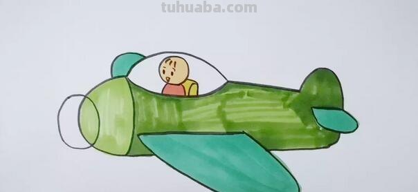 用彩铅画立体飞机怎么画 怎么画飞机？