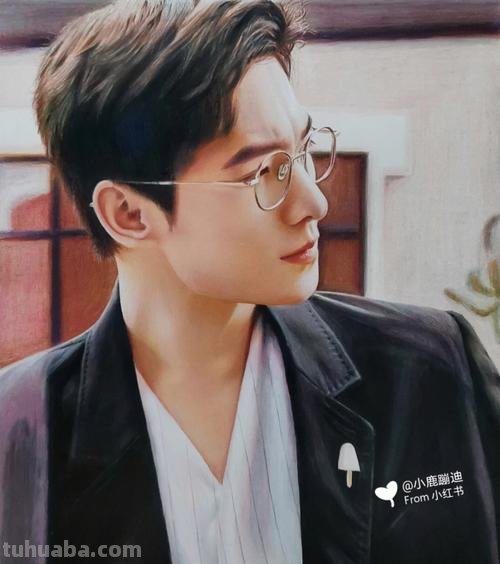 杨洋彩铅画 杨洋彩铅画图片