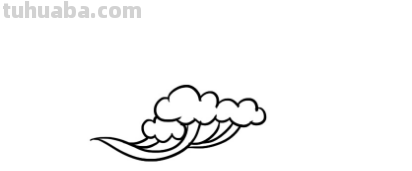 浪花怎么画简笔画图片 简笔画水的浪花这样画？