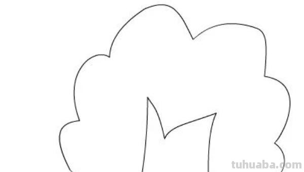 石榴树怎么画简笔画 简笔画石榴花？