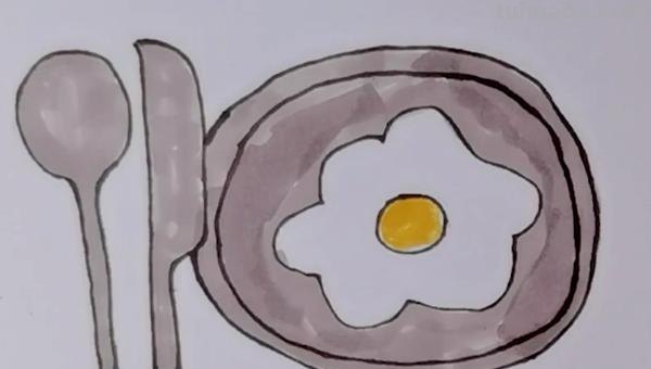 玻璃盘子用彩铅怎么画 怎样画盘子？