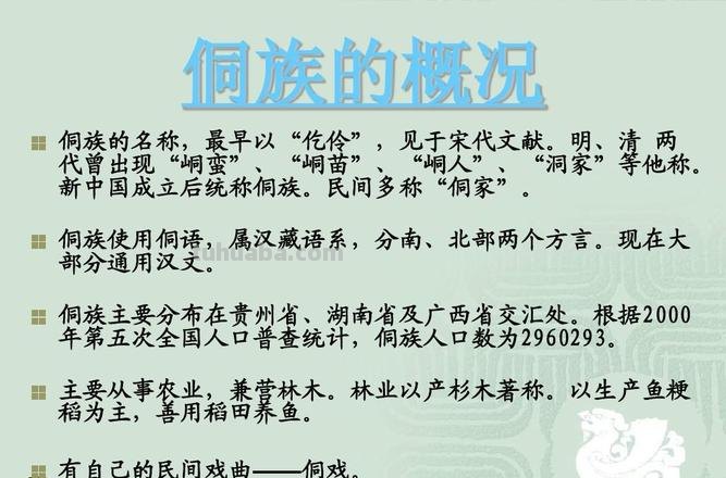 侗族文化思维导图怎么画 侗族文化什么意思？