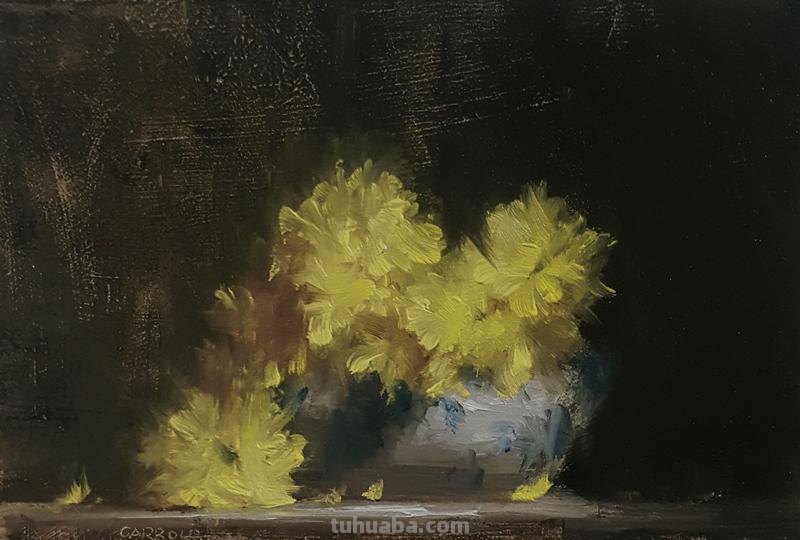 静物花卉-英国画家Neil Carroll系列4