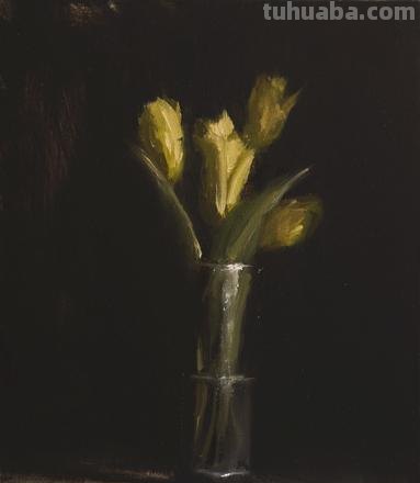 静物花卉-英国画家Neil Carroll系列4