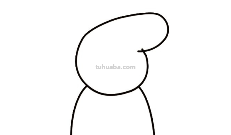 小猪佩奇简笔画步骤