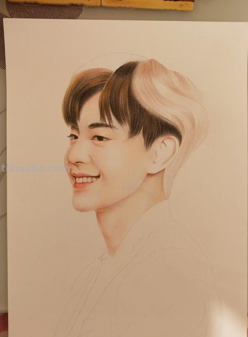 邓伦素描画像 邓伦素描画像教程