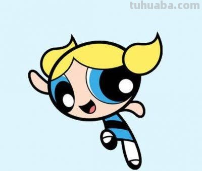 飞天小女警泡泡简笔画步骤 飞天小女小警泡泡简笔画