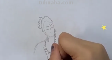 飞天怎么画简单又漂亮