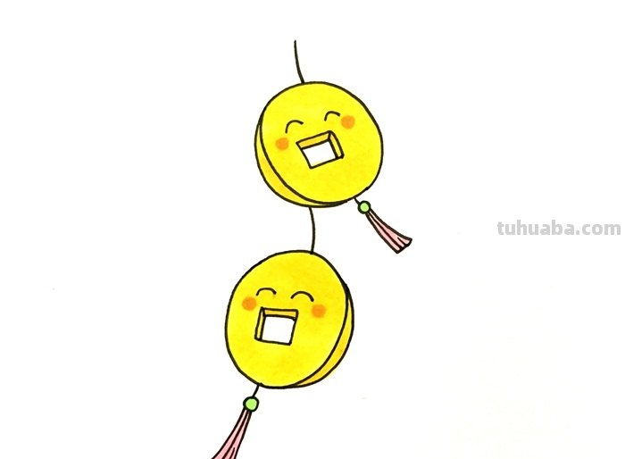 钱怎么画简笔画图片 简笔画金币的画法？