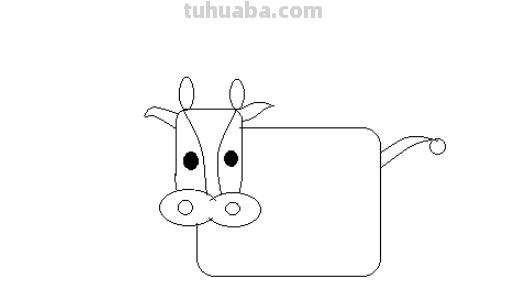 简笔画牛怎么画