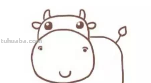 简笔画牛怎么画