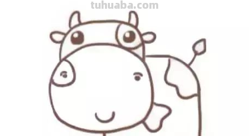 简笔画牛怎么画