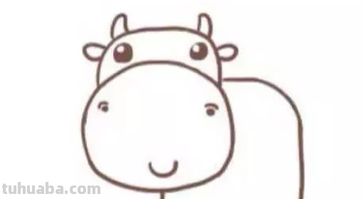 简笔画牛怎么画