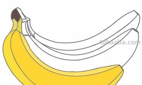 怎么画香蕉简笔画图片 香蕉的简笔画的画法？