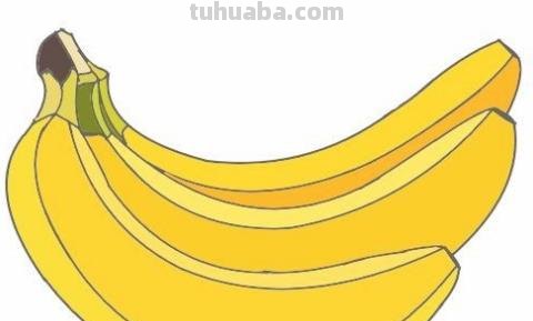 怎么画香蕉简笔画图片 香蕉的简笔画的画法？