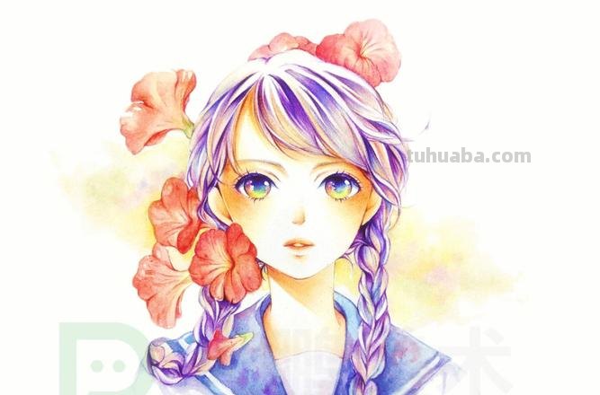 彩铅动漫 彩铅动漫人物图片