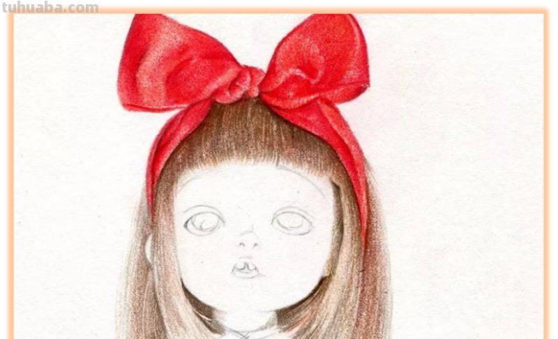 彩铅画动漫人物教程