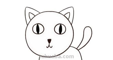 猫咪简笔画步骤教程 猫咪简笔画步骤教程