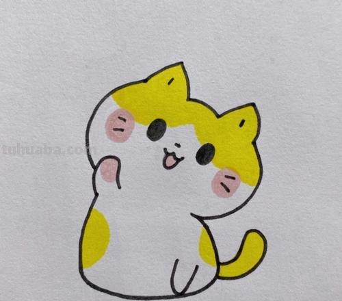 猫咪简笔画画法教程 猫咪简笔画画法教程图片