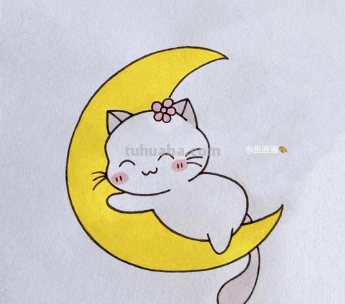 猫咪简笔画画法教程 猫咪简笔画画法教程图片