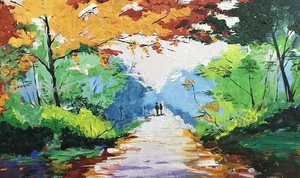 丙烯和油画的区别