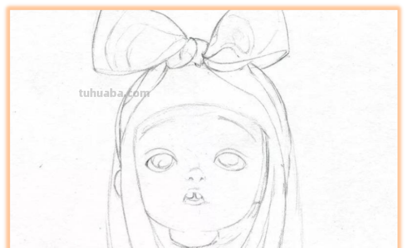 彩铅画动漫人物教程