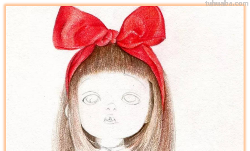 彩铅画动漫人物教程