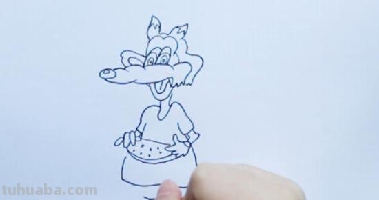 狼怎么画简笔画图片 大灰狼简笔画怎么画？