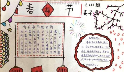 新年手抄报什么内容 春节手抄报内容怎么写?