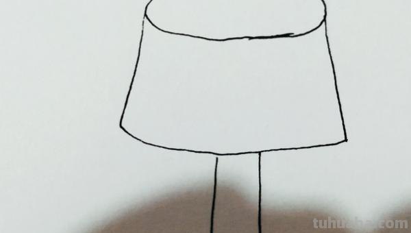 灯怎么画简笔画图片 卡通简笔画：台灯怎么画？