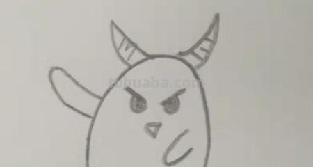 恶魔怎么画简笔画图片 可爱小恶魔画画教程？