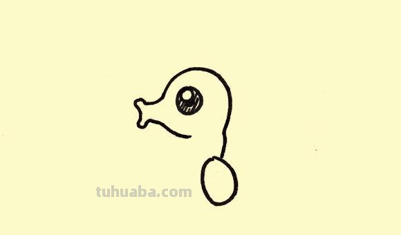 怎么画海马简笔画图片 如何画海马的简笔画？
