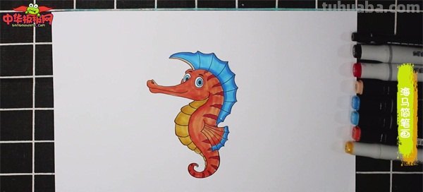 怎么画海马简笔画图片 如何画海马的简笔画？