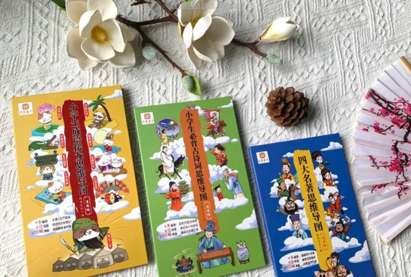 唤醒孩子的大语文学习内驱力，我只用了这3本思维导图漫画