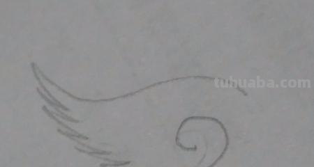 怎么画翅膀简笔画图片 翅膀，简笔画，步骤教程？