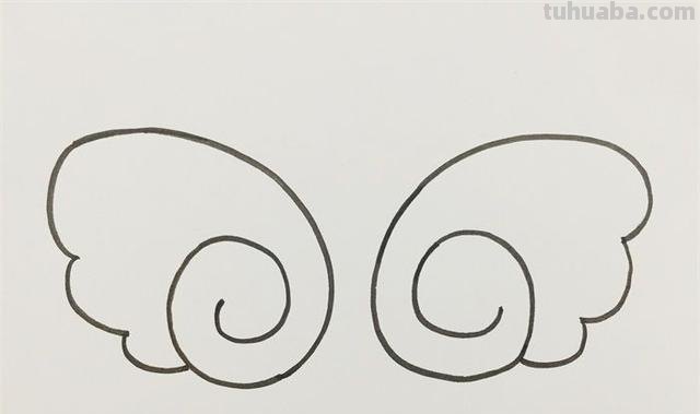 怎么画翅膀简笔画图片 翅膀，简笔画，步骤教程？