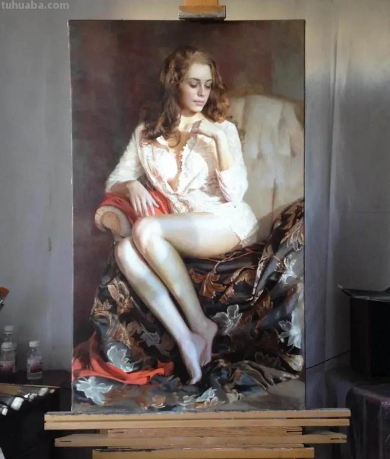俄罗斯艺术家玛丽娜（Marina ）的人体油画作品欣赏