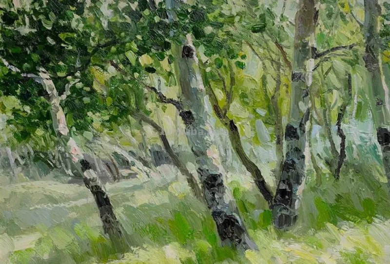 绚丽浪漫风景油画-格雷戈里·帕卡德印象派风景油画作品欣赏