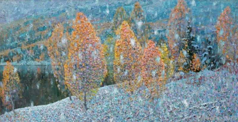 绚丽浪漫风景油画-格雷戈里·帕卡德印象派风景油画作品欣赏