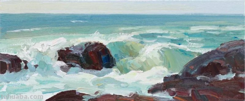 绚丽浪漫风景油画-格雷戈里·帕卡德印象派风景油画作品欣赏