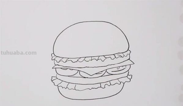 美食怎么画简笔画