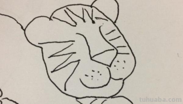 生肖老虎怎么画彩铅图 如何画一只老虎,画老虎教程？