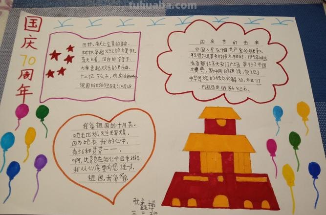 当时什么手抄报当时 国庆手抄报?