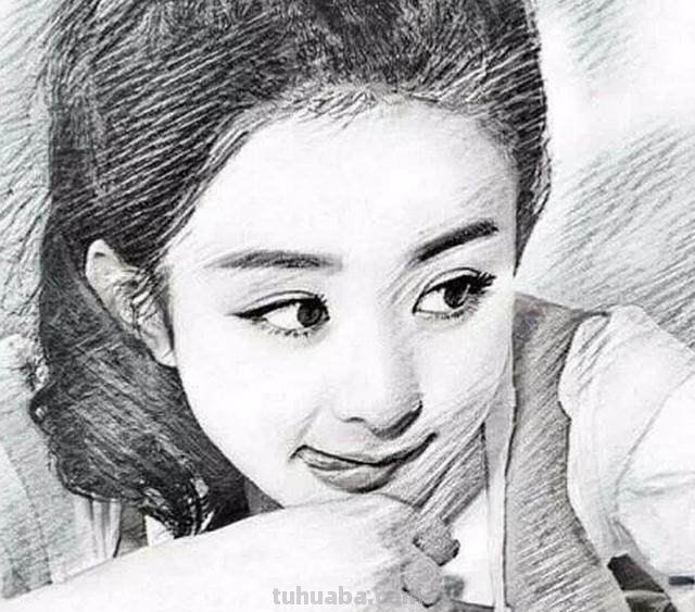 素描女神,当下7位女神素描欣赏,你觉得谁最像